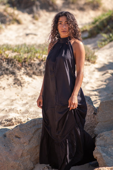 Vestido Priya preto - Raja Pura - Loja online de vestuário étnico