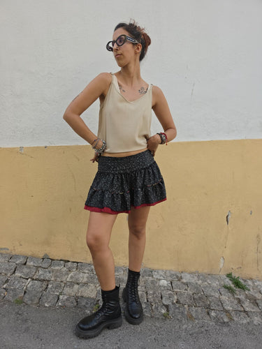 Mini Saia Behti 03 - Raja Pura - Loja online de vestuário étnico