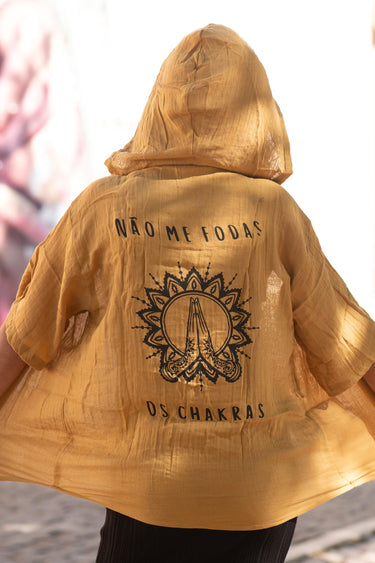 Camisa Chacras Mostarda - Raja Pura - Loja online de vestuário étnico