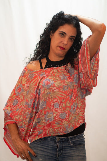 Poncho Anna 01 - Raja Pura - Loja online de vestuário étnico