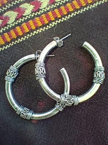 Argolas (4cm) - Raja Pura - Loja online de vestuário étnico