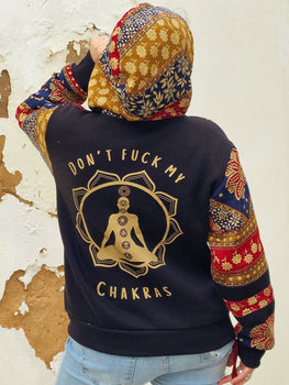 Camisola "Don't f*ck my chakras" 01 - Raja Pura - Loja online de vestuário étnico