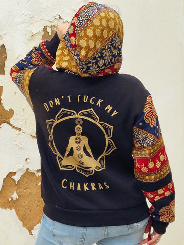Camisola "Don't f*ck my chakras" 01 - Raja Pura - Loja online de vestuário étnico