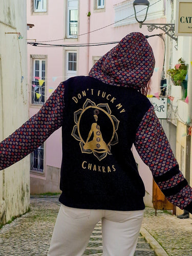 Camisola "Don't f*ck my chakras" 05 - Raja Pura - Loja online de vestuário étnico