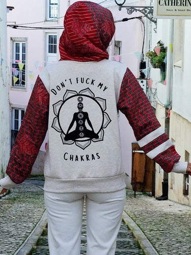 Camisola "Don't f*ck my chakras" 09 - Raja Pura - Loja online de vestuário étnico