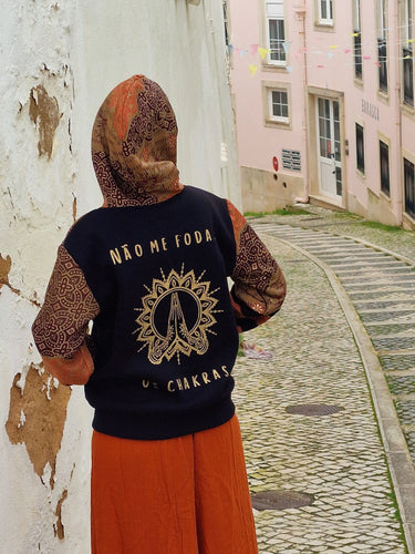 Camisolas "Não me f*das os Chakras" 01 - Raja Pura - Loja online de vestuário étnico