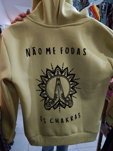 Camisolas "Não me f*das os Chakras" - Raja Pura - Loja online de vestuário étnico