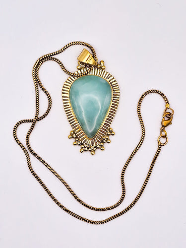 Colar Aquamarine - Raja Pura - Loja online de vestuário étnico