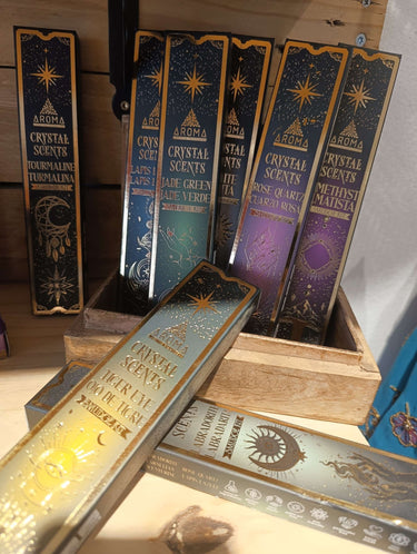 Incensos Crystal Scents - Raja Pura - Loja online de vestuário étnico