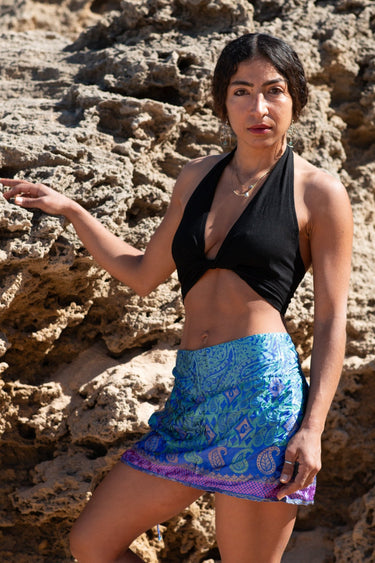 Mini Skort Anokhi - Raja Pura - Loja online de vestuário étnico