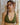 Top Boondi yoga halter viscose algodão verde nó central pendente dourado Raja Pura - vista de frente