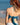 Top Vega crop halter seda sari reciclado turquesa padrão geométrico tribal reflexos metálicos prata Raja Pura - vista retrato costas