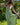 Vestido Agni maxi étnico menta algodão natural contas douradas Raja Pura - vista corpo inteiro frente
