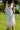 Vestido Ananda maxi étnico algodão musselina branco bordado tribal Raja Pura - vista corpo inteiro frente