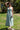 Vestido Ananda maxi étnico algodão musselina menta tribal Raja Pura - vista corpo inteiro frente