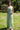 Vestido Pradera maxi étnico algodão crepe cor menta alças finas Raja Pura - vista corpo inteiro frente