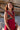 Vestido Prana maxi seda sari reciclado bordô, bege e preto padrão floral fenda lateral borlas Raja Pura - vista retrato frente