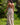 Vestido Priya maxi étnico padrão tropical algodão gola enrolada Raja Pura - vista corpo inteiro costas