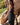 Vestido Ravi 2.0 étnico algodão preto assimétrico textura rústica franjas Raja Pura - vista lado corpo inteiro