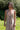 Vestido Tara maxi étnico algodão branco franjas artesanais tribal Raja Pura - vista retrato frente