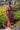 Vestido Vitória 05 vista lateral seda sari reciclado fluído único Raja Pura