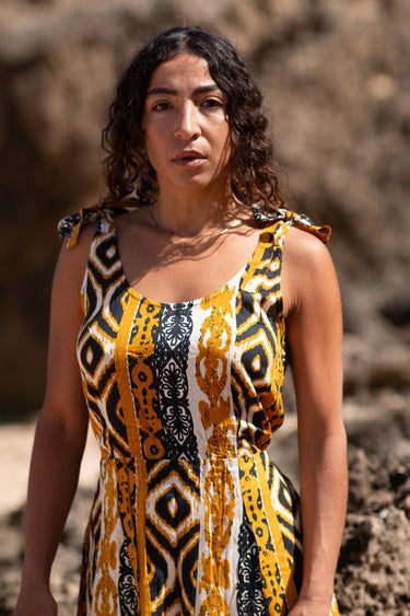 Vestido Ikat 01 - Raja Pura - Loja online de vestuário étnico