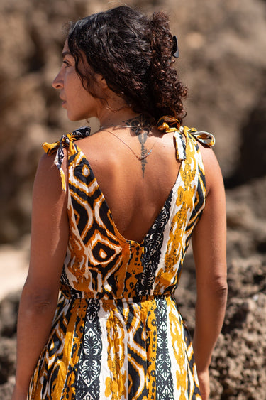 Vestido Ikat 01 - Raja Pura - Loja online de vestuário étnico