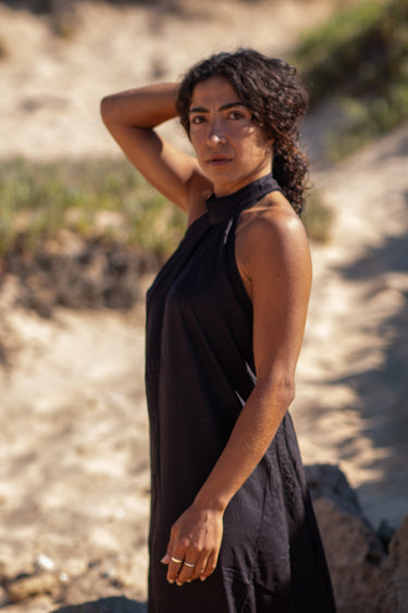Vestido Priya preto - Raja Pura - Loja online de vestuário étnico