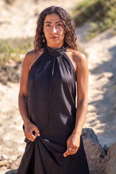 Vestido Priya preto - Raja Pura - Loja online de vestuário étnico