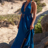 Vestido Agni azul - Raja Pura - Loja online de vestuário étnico