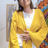 Quimono Maia Amarelo - Raja Pura - Loja online de vestuário étnico