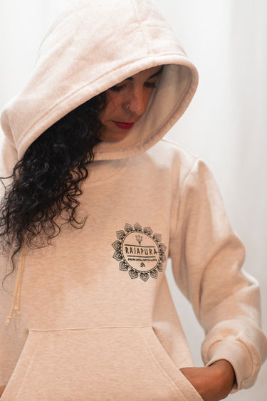 Camisola "Don't f*ck my chakras" Bege - Raja Pura - Loja online de vestuário étnico