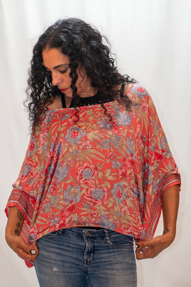 Poncho Anna 01 - Raja Pura - Loja online de vestuário étnico