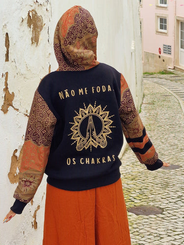 Camisolas "Não me f*das os Chakras" 01 - Raja Pura - Loja online de vestuário étnico
