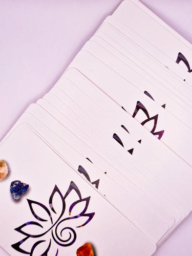 Cartas de oráculos Cristais e Elixir - Raja Pura - Loja online de vestuário étnico