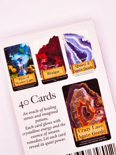 Cartas de oráculos Cristais e Elixir - Raja Pura - Loja online de vestuário étnico