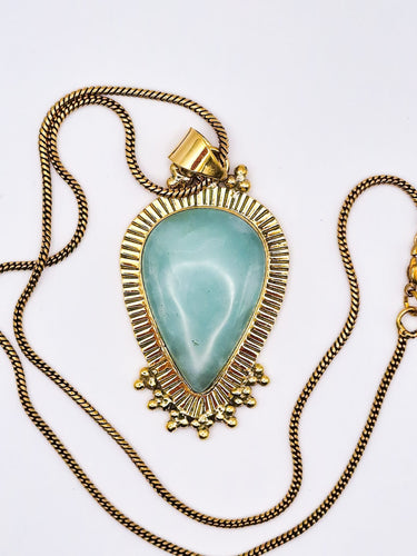 Colar Aquamarine - Raja Pura - Loja online de vestuário étnico