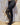 Leggings Mati yoga algodão preto screen print artesanal lótus sol olho místico Raja Pura - vista de lado