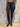 Leggings Mati yoga algodão preto screen print artesanal lótus sol olho místico Raja Pura - vista de frente