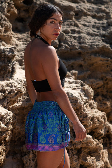 Mini Skort Anokhi - Raja Pura - Loja online de vestuário étnico