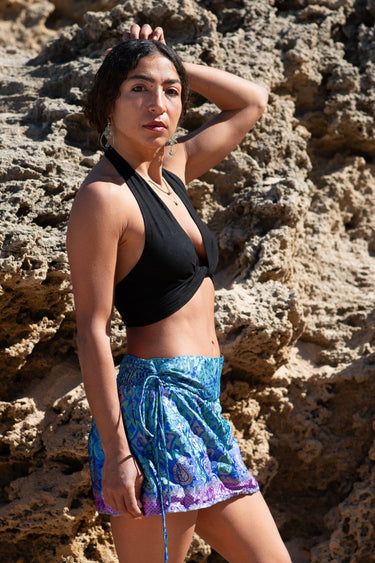 Mini Skort Anokhi - Raja Pura - Loja online de vestuário étnico