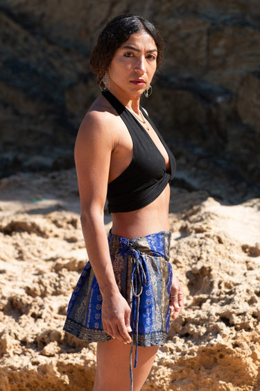 Mini Skort Anokhi - Raja Pura - Loja online de vestuário étnico