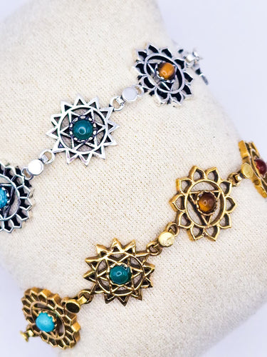 Pulseira Chakras 02 - Raja Pura - Loja online de vestuário étnico
