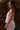 Top Indra étnico halter algodão branco bordado geométrico tribal Raja Pura - vista retrato lado