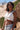 Top Seva crop étnico algodão musselina branco laço ajustável Raja Pura - vista retrato 3/4