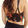 Top Sita azul tie dye étnico algodão viscose Raja Pura