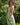 Vestido Agni maxi étnico menta algodão natural contas douradas Raja Pura - vista retrato lado