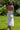 Vestido Ananda maxi étnico algodão musselina branco bordado tribal Raja Pura - vista corpo inteiro costas