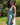 Vestido Ananda maxi étnico algodão musselina menta tribal Raja Pura - vista retrato 3/4