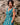 Vestido Anatólia 011 maxi étnico seda sari reciclado ombros ajustáveis vista frente Raja Pura